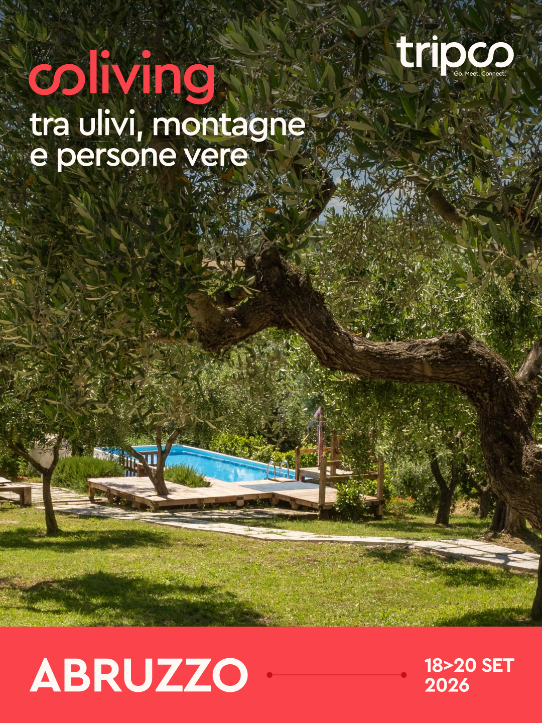 Locandina Coliving in Abruzzo
