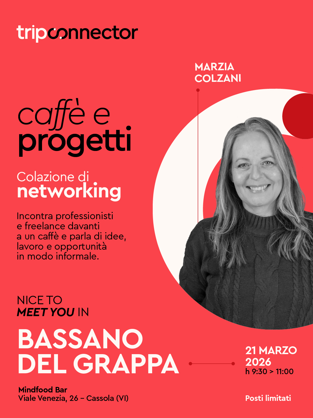 Locandina Caffè e Progetti – Bassano del Grappa