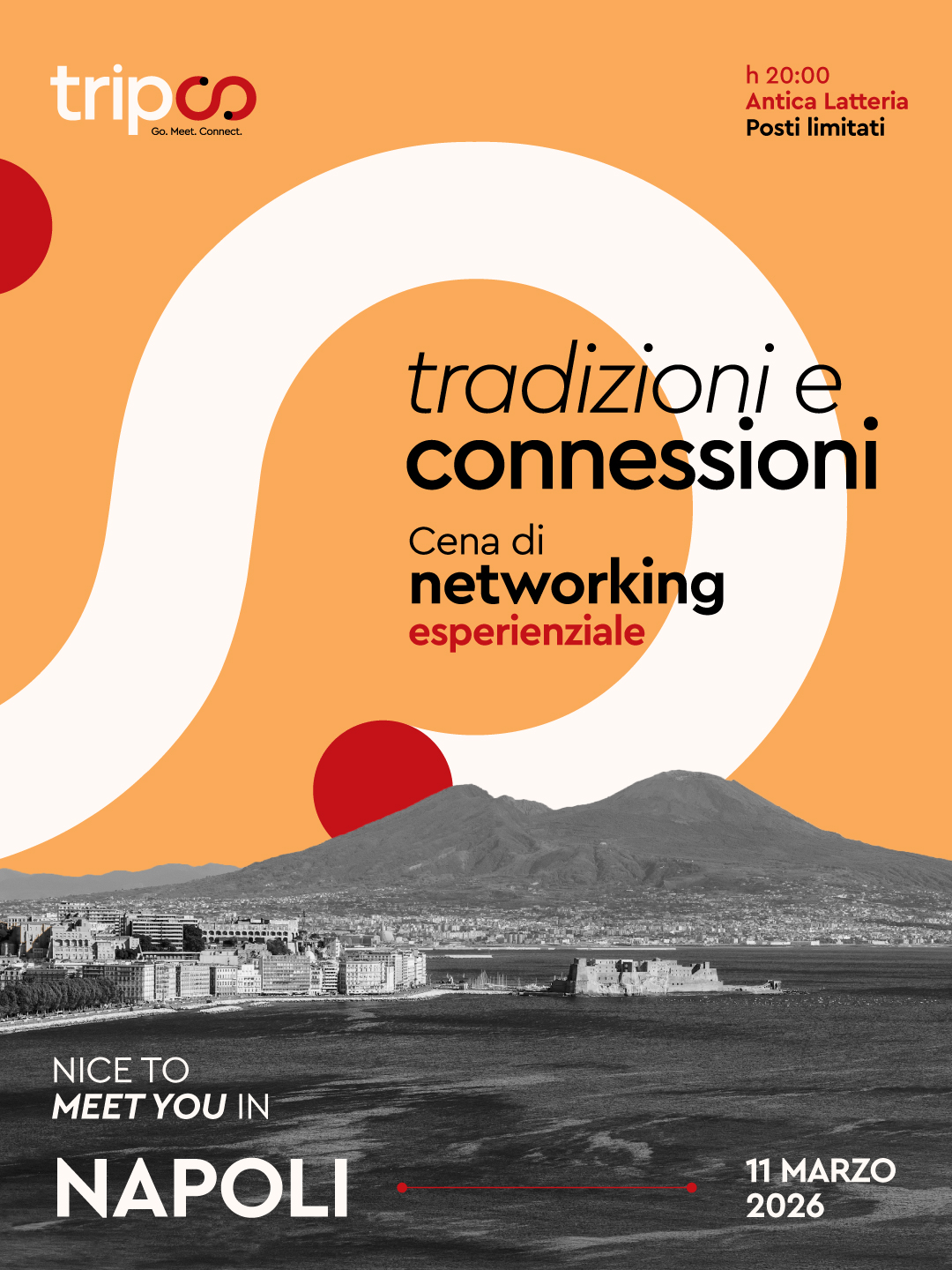 Locandina Tradizioni e Connessioni – Napoli