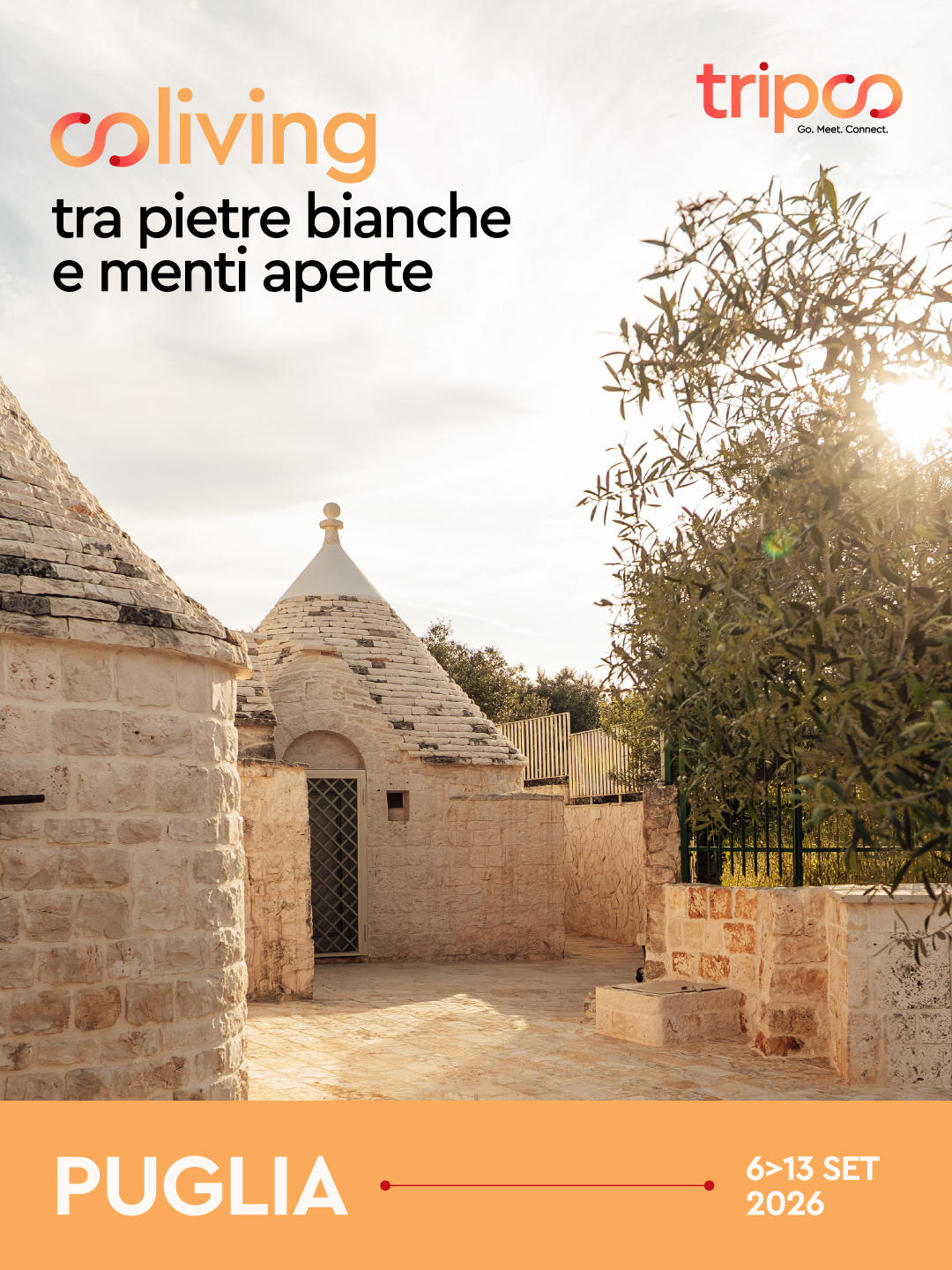 Locandina Coliving in Puglia