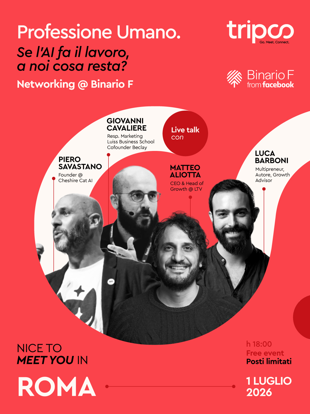 Locandina Professione Umano – Roma